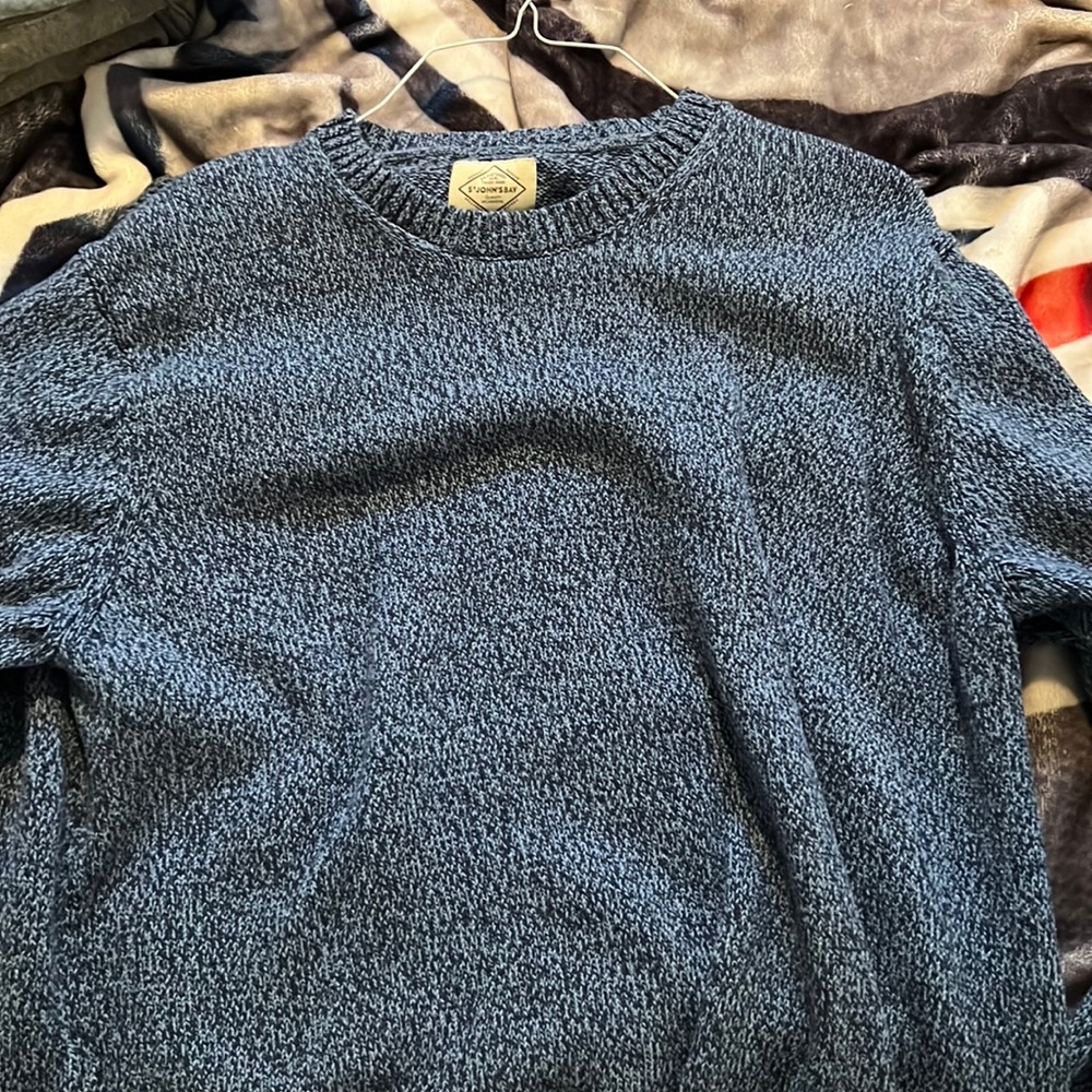 Blue sweater